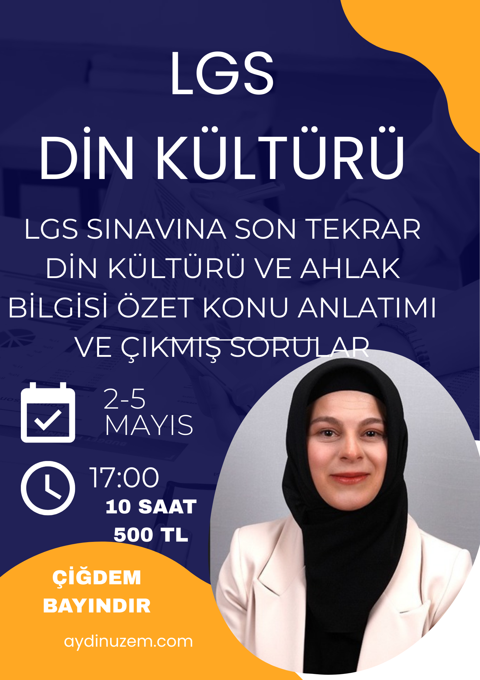 LGS DİN KÜLTÜRÜ TEKRAR VE SORU ÇÖZÜMÜ 10 SAAT