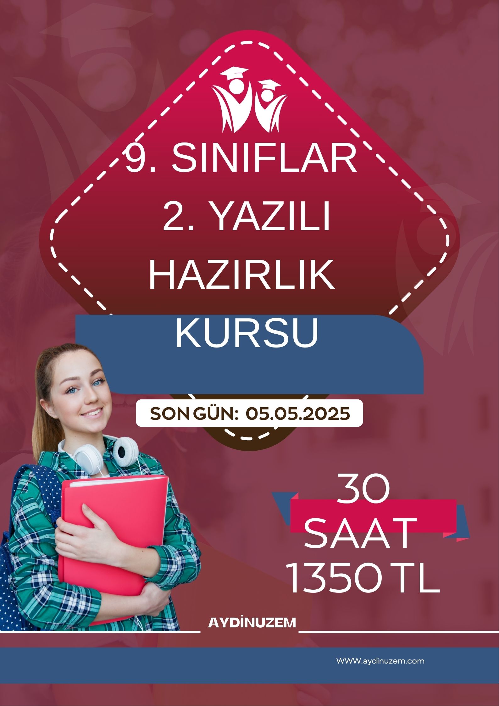 9. SINIF 2. YAZILI KURSU VİP SINIF 30 SAAT