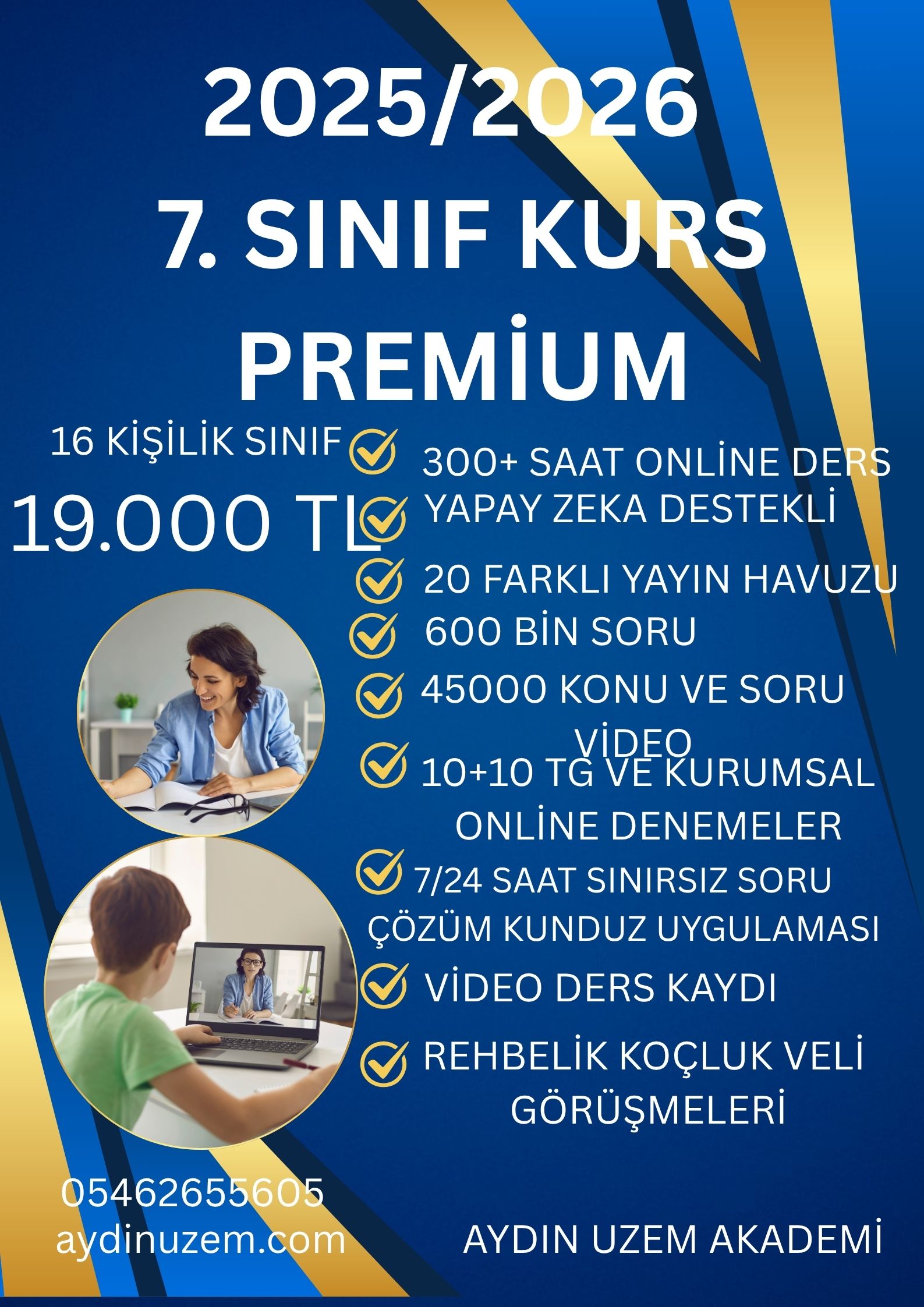 7. SINIF 2025/2026 KURS PREMİUM