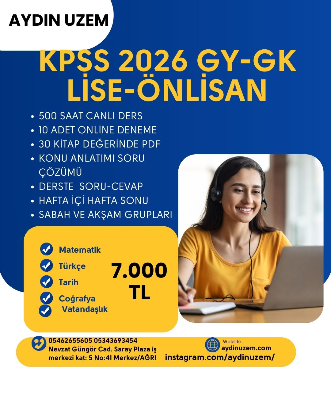 KPSS 2026 GY-GK ÖNLİSANS-LİSE