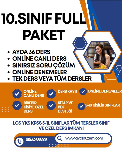 10. SINIF KURS VİP